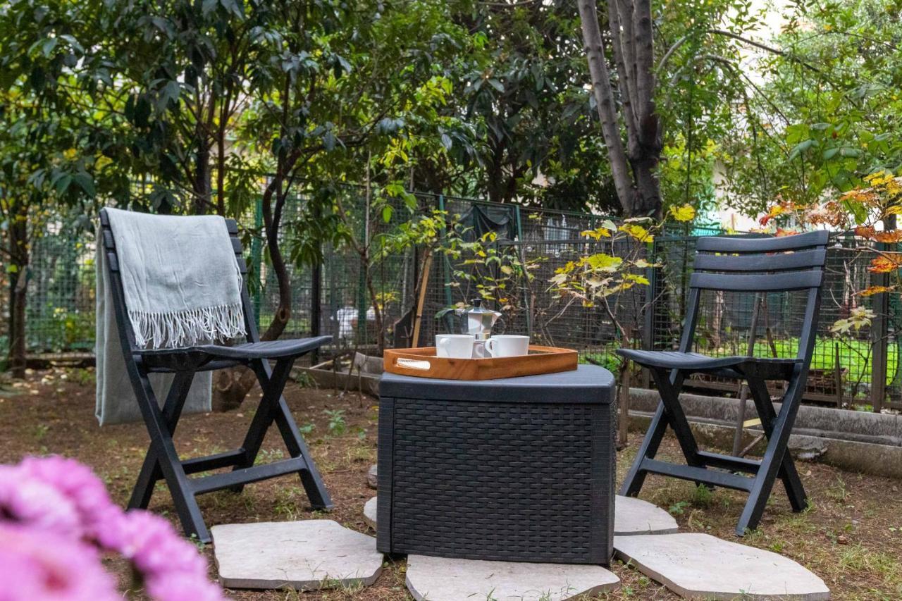 Giardino San Siro Stadium - Free Parking, Private Garden Milano Eksteriør billede